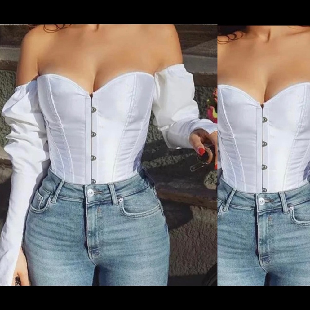 EFFÉMINÉ FACE FEAR | Boss Corset (white)
